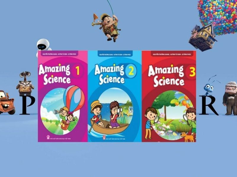 Bộ sách Amazing Science có nội dung rất phù hợp với các bé tiểu học