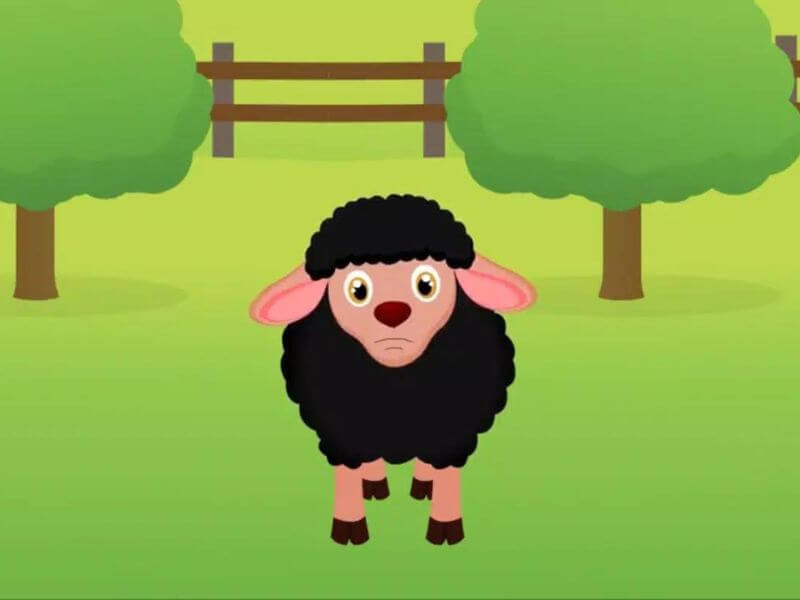 Baa Baa Black Sheep bài hát tiếng Anh có lời hát đơn giản dễ nhớ cho trẻ.