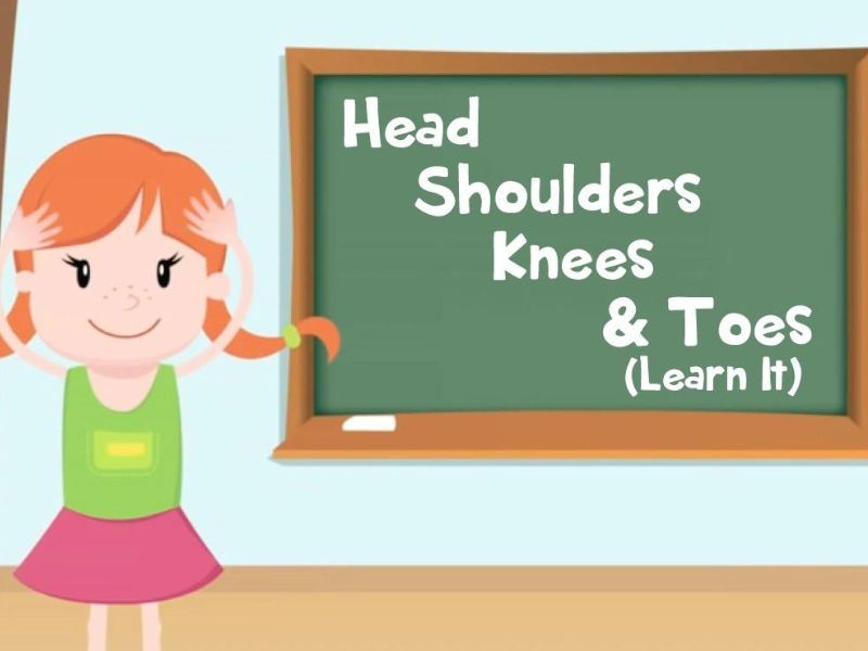 Bài hát cho trẻ học tiếng Anh lớp 4 Head, shoulders, knees and toes.