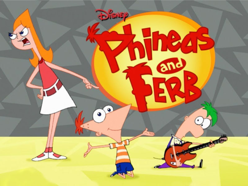 Phineas and Ferb phim hoạt hình tiếng Anh cho bé 4 tuổi.