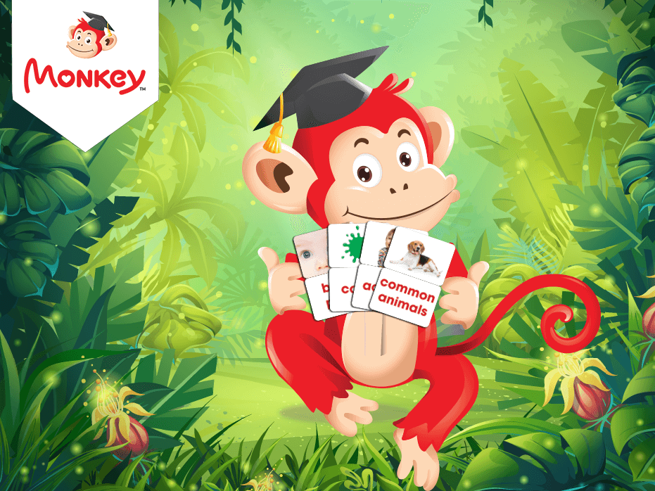 học tiếng Anh Monkey Junior cho trẻ 3 tuổi