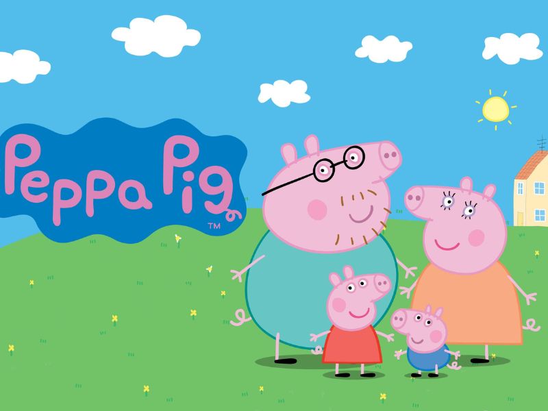 Peppa Pig là kênh Youtube được hầu hết các bé yêu thích