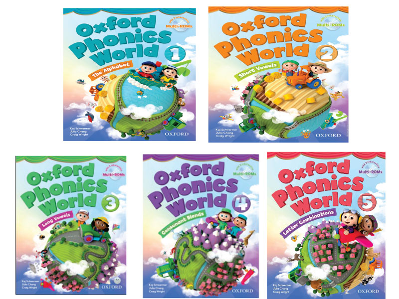 Oxford Phonics World là sách tiếng Anh ba mẹ nên tìm cho bé 4 tuổi