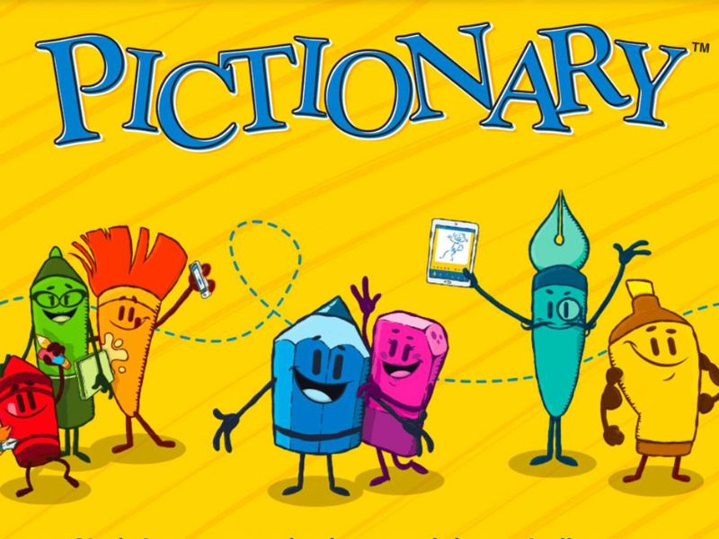 Pictionary trò chơi tiếng Anh lớp 3 cho trẻ tươi vui.