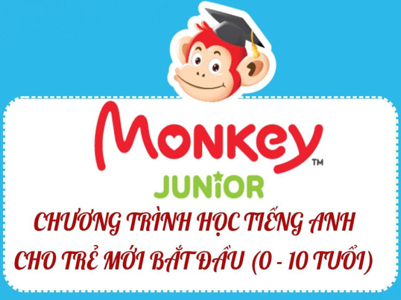 Phần mềm Monkey Junior giúp bé học tiếng Anh dễ dàng hơn