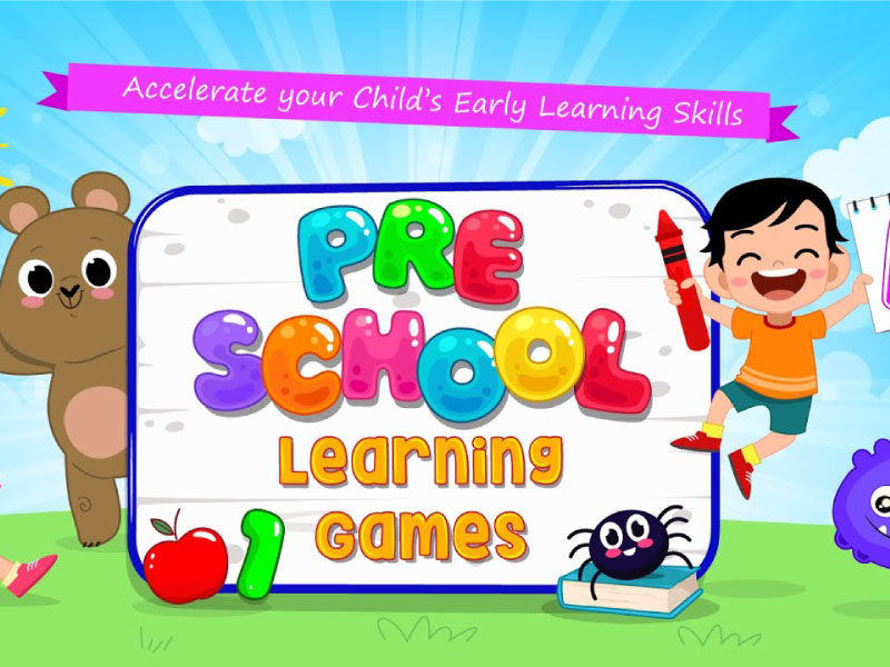 Ứng dụng tiếng Anh cho bé Kids Preschool Learning Games