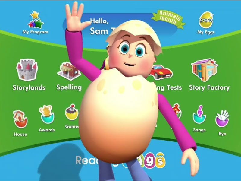 App đọc truyện tiếng Anh cho bé Reading Eggs - Learn to Read