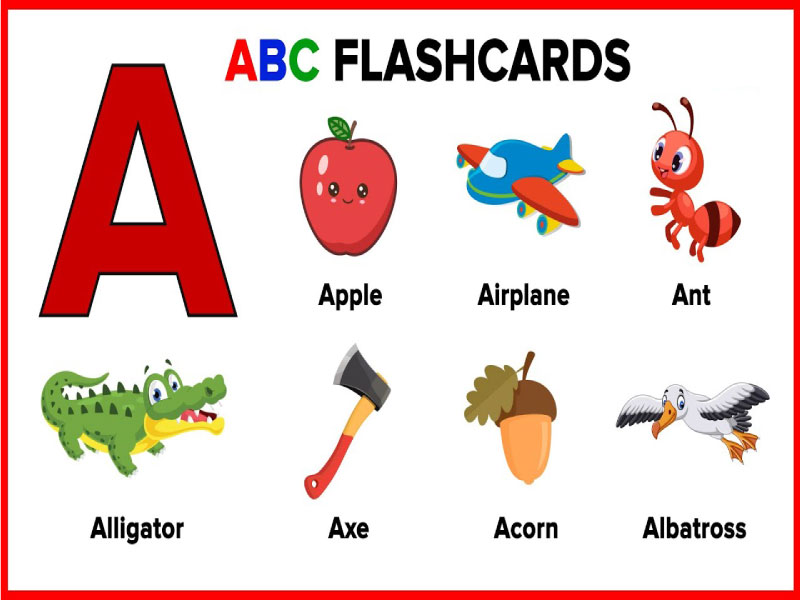 ABC Flashcards for toddlers - app tiếng Anh cho bé