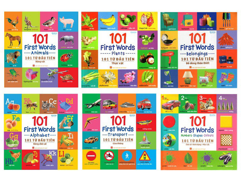 101 First Words - sách học từ vựng tiếng Anh lớp 2