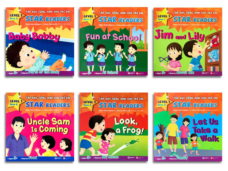 Star Reader - sách tiếng Anh lớp 2 nâng cao kỹ năng đọc cho bé