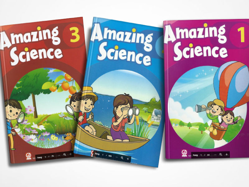 Amazing Science - sách tiếng Anh thiên về khám phá khoa học