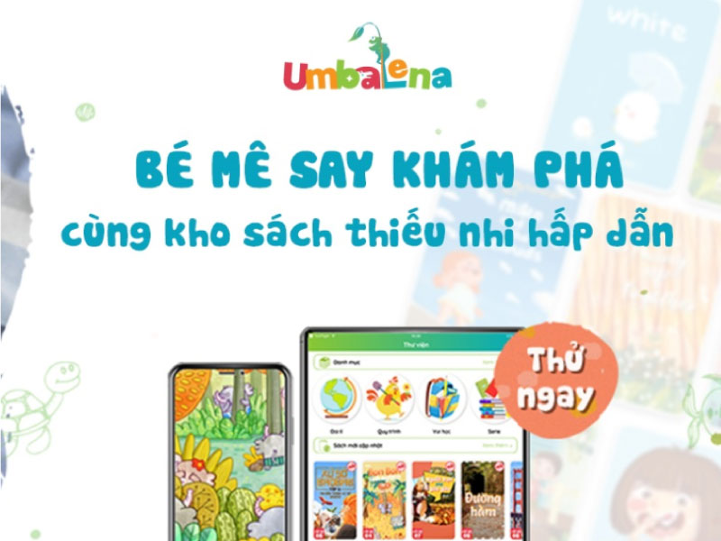 App đọc truyện tiếng Anh dành cho các bé - Umbalena